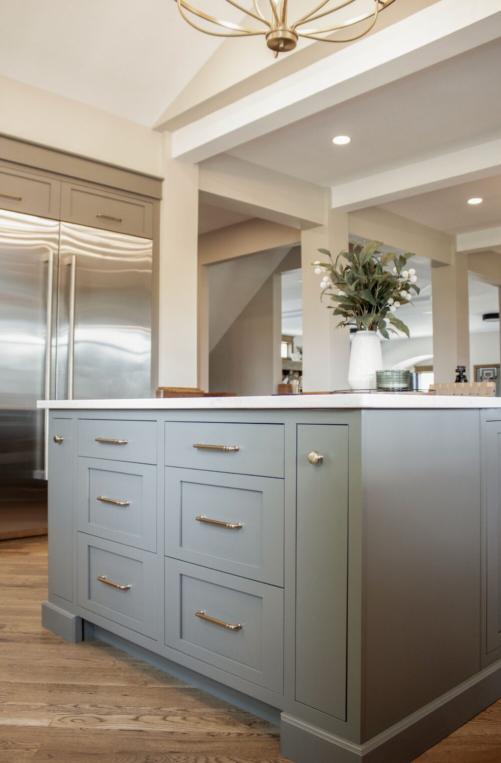 Kitchen cabinetry — feature