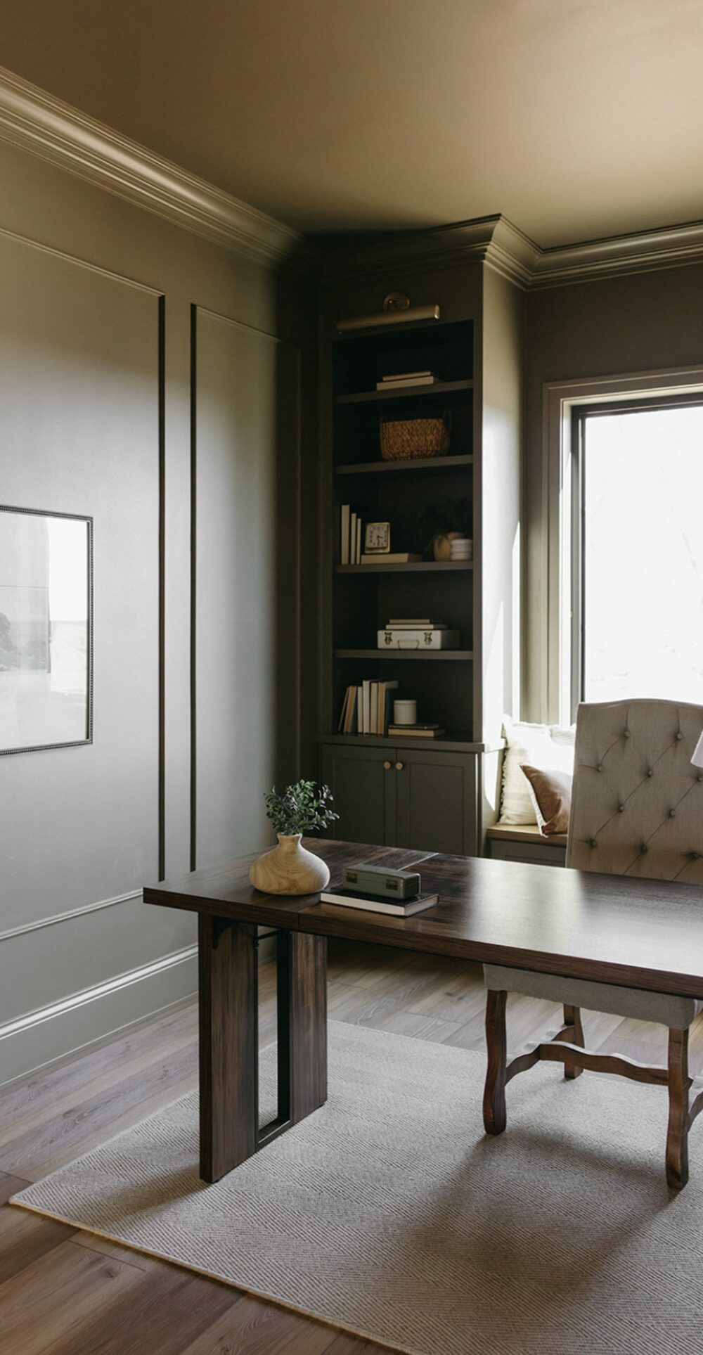 Cabinetry finish detail